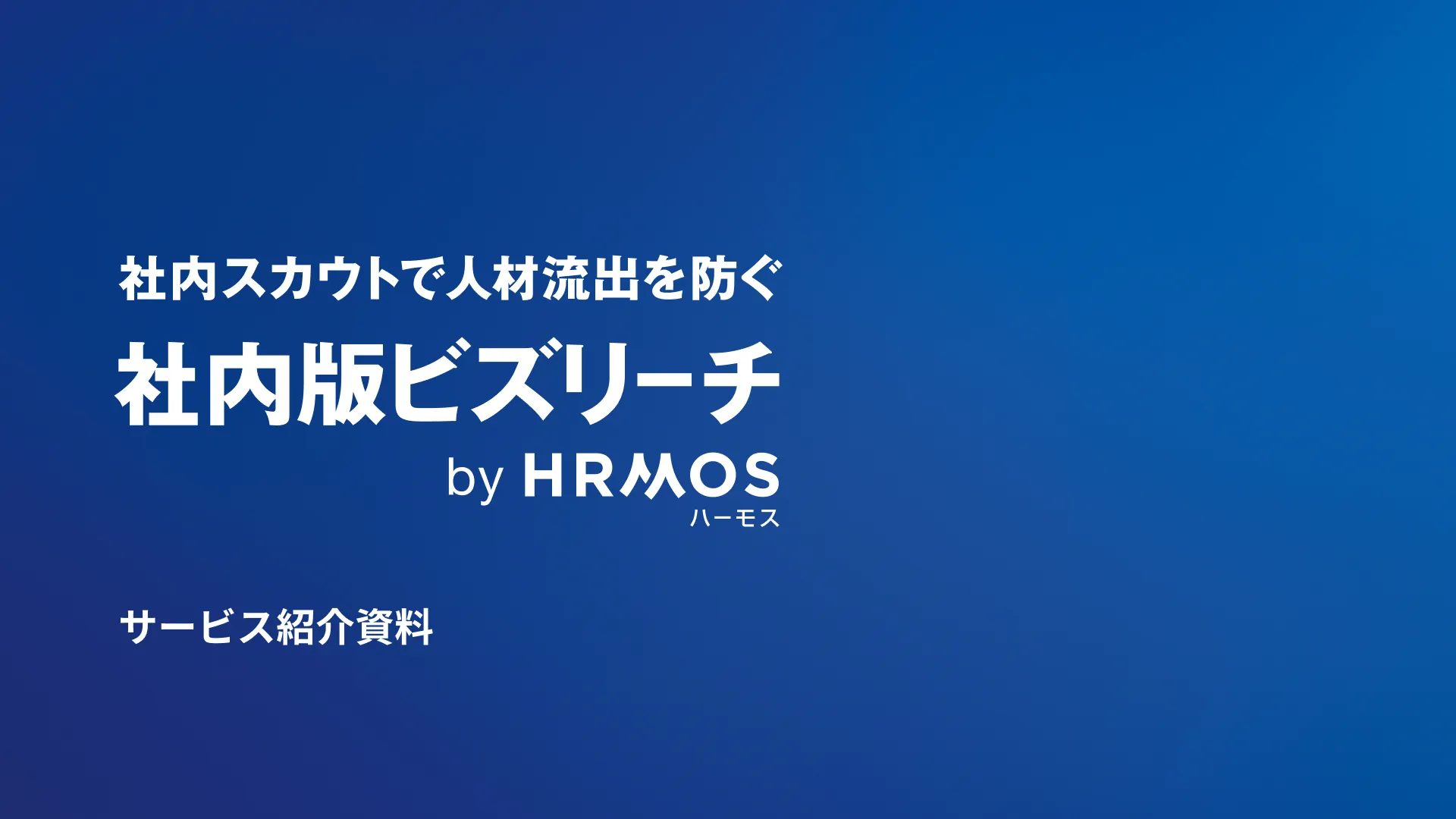 サービス紹介資料