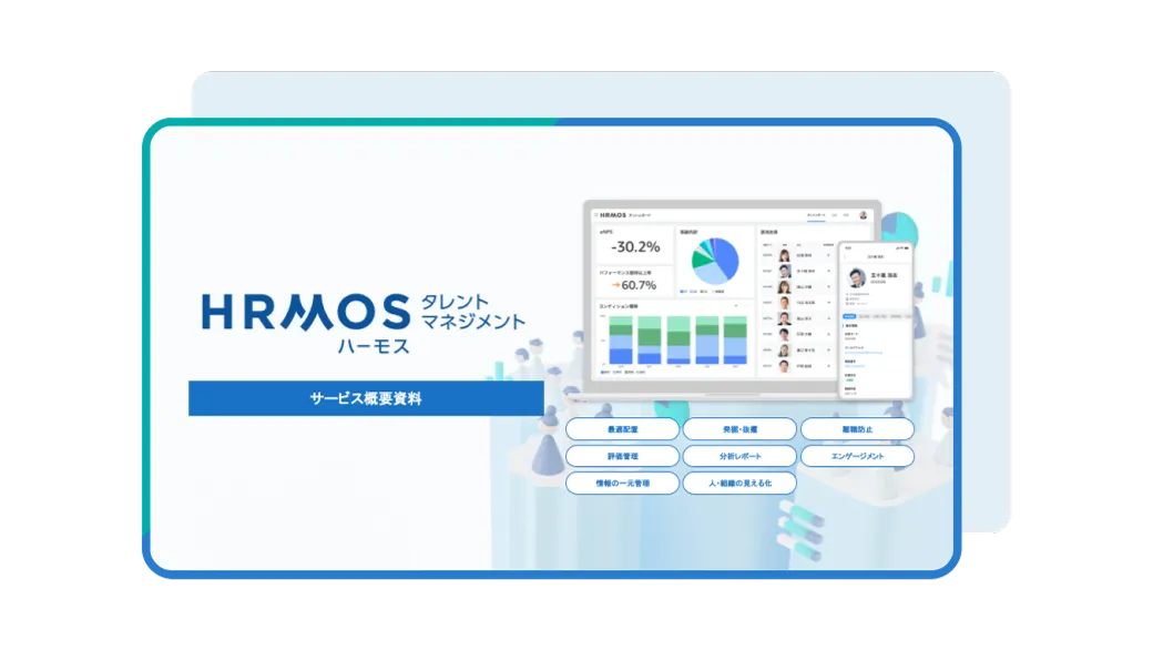 ハーモスタレントマネジメント画面