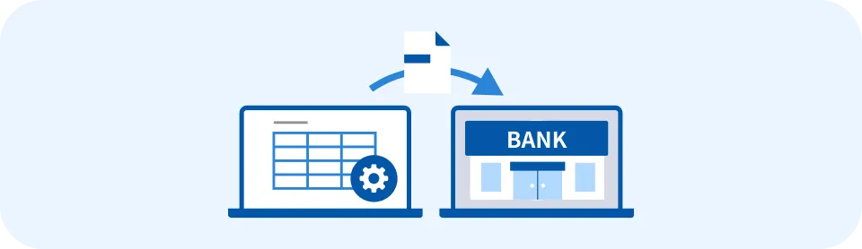 振り込みデータ自動作成