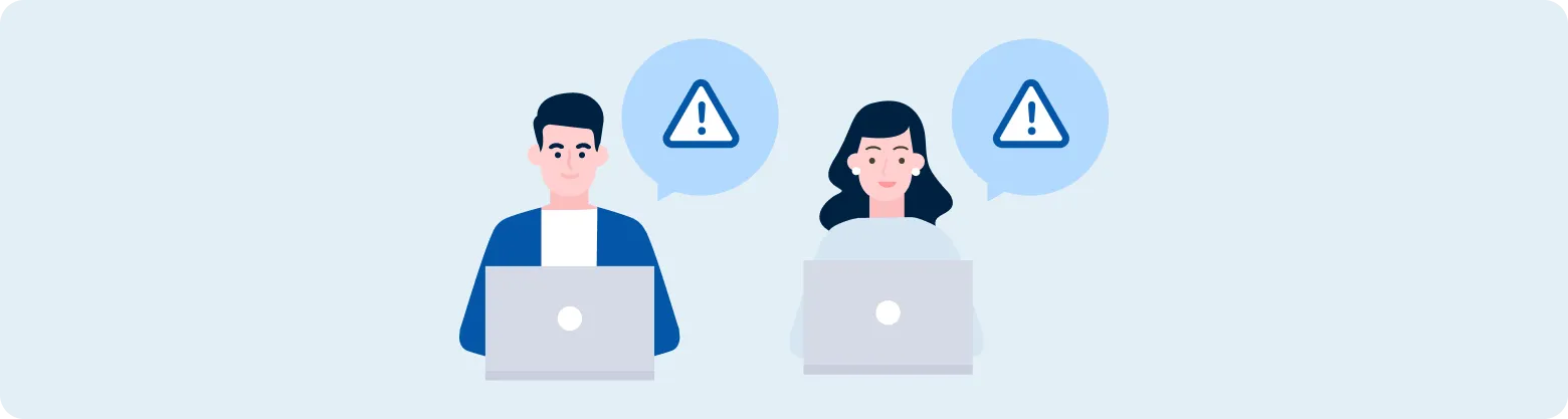 二重申請アラート