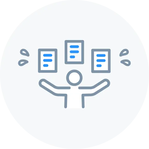 紙の申告書の準備・配布