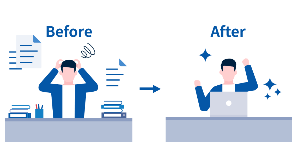 毎月の経費精算業務がペーパーレスで完結